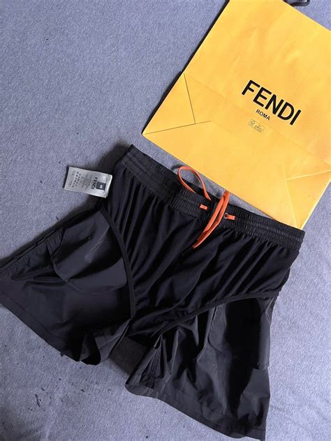 fendi swimming trunks men|water reactive fendi swim trunks.